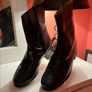 NUNN•BUSH Men's Black Leather Boots